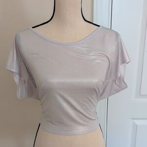 Heroine Sport oversized Silver Women's Top